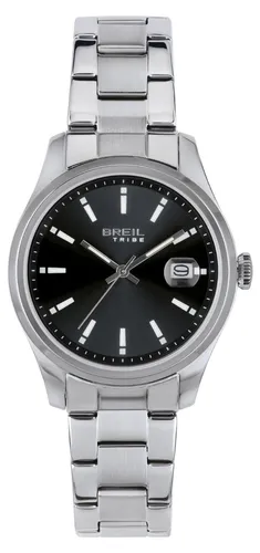 Breil Unisex Uhr Classic Elegance mit schwarzem Ziffernblatt
