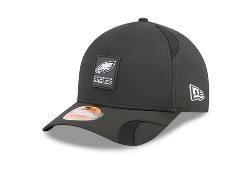 Philadelphia Eagles NFL Sideline Cap 2025 Schwarz - Stylische 9Forty Snapback Cap der Philadelphia Eagles für Fans. Verstellbar, ideal für jede Jahreszeit und perfekt für die Freizeit.