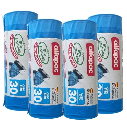 Müllbeutel Blau von Alfapac