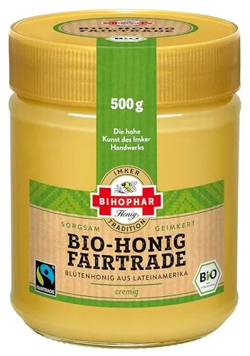 BIHOPHAR Bio-Honig Fairtrade cremig, 500g