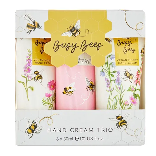 Heathcote & Ivory Bussy Bees - Mini Handcare Trio Vegan Honey 3x30 ml