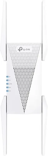 TP-Link RE815XE WiFi 6E WLAN Verstärker Repeater AXE5400 - Tri-Band WLAN-Repeater mit 5400 Mbit/s, ideal für WiFi 6E Router; verbessert die Netzabdeckung und verbindet bis zu 96 Geräte blitzschnell.