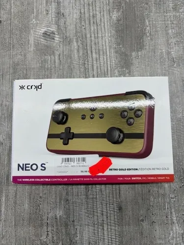 CRKD CRKD - NEO S Wireless Controller Retro Gold Edition NEU & OVP