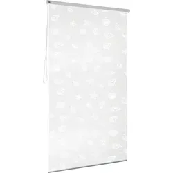 Kleine Wolke Duschrollo 134 cm – Ausziehbar und Praktisch in weiß von Kleine Wolke