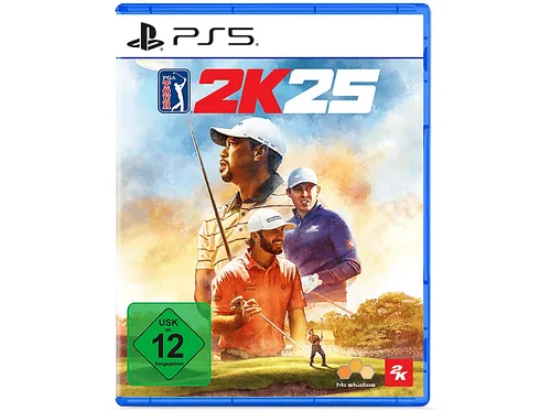 PGA Tour 2K25 - PS5 - Spiele für PlayStation 5 mit innovativer EvoSwing-Mechanik für realistische Schlagarten und Flugkurven. Erlebe die Majors und gestalte deinen eigenen Golfplatz!