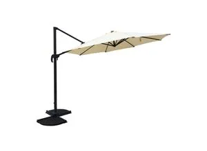 Deluxe-Ampelschirm Ø 300 cm, beige von Harms