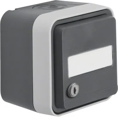 Berker W.1 Steckdose SCHUKO mit Klappdeckel - Steckdosen & Zubehör - Hochwertige SCHUKO-Steckdose mit Klappdeckel, Beschriftungsfeld und erhöhtem Berührungsschutz für maximale Sicherheit und einfache Montage.