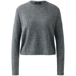 Oui Pullover in Grau - 44