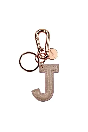 Legami INK0010 My Initial Schlüsselanhänger J Pink Roségold, Pink, Taglia unica