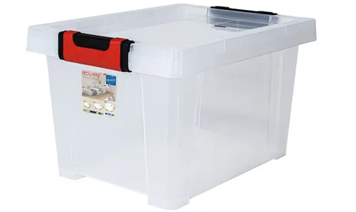 EDA Aufbewahrungsbox CLiPSTOCK 30 Liter PP transparent