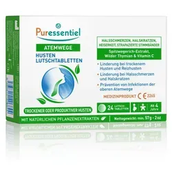 Husten Lutschtabletten mit Spitzwegerich und Thymian – 24 Stück für wohltuende Linderung