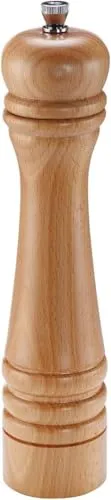 Westmark Salz- und Pfeffermühle, Mit Keramikmahlwerk, Höhe: 24 cm, Buchenholz, Classic, Hellbraun, 63622260