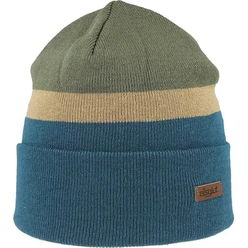 Eisglut Unisex Naluo Cotton Strickmütze, Petrol, One Size