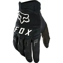 FOX Dirtpaw Motocross Handschuhe 3XL, schwarz-weiss - Motorradhandschuhe mit formgepresster Neopren-Manschette und gepolsterter Handinnenfläche, ideal für maximalen Grip und Sicherheit beim Fahren.