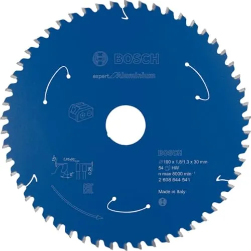 Bosch HM Kreissägeblatt 190 x 1,8/1,3 x 30 Z54 Expert for Alu