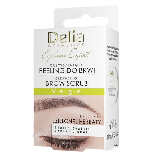 Eyebrow Expert oczyszczający peeling do brwi 10ml Delia 5906750806167
