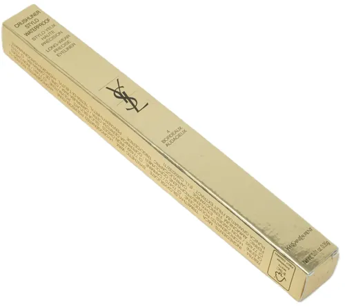 Yves Saint Laurent Long-Wear Eyeliner #4 – Präzise & Langanhaltend - Der Yves Saint Laurent Long-Wear Eyeliner #4 0,35 g überzeugt durch präzise Anwendung und langanhaltende Farbe. Ideal für einen definierten Look, der den ganzen Tag hält. Perfekt für jeden Anlass!