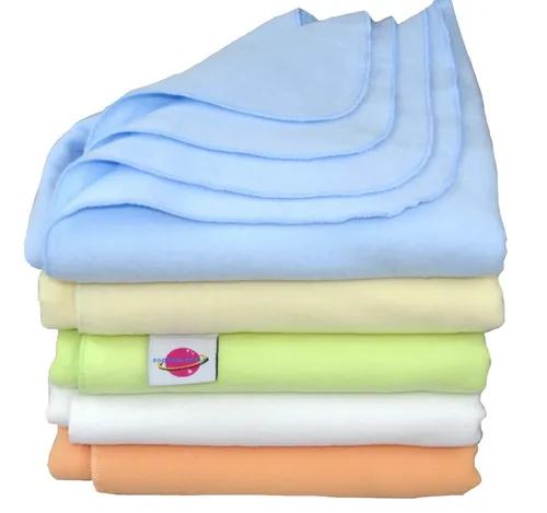 Babymajawelt Spucktuch Ultraweiche Baby Molton Tücher 80x80cm - Spucktücher Stoffwindeln, (Set, 5-tlg., Saugfähige Waschbare Moltonwindeln), Inkontinenz, Wickeln, Windeln, Sichtschutz. EU-Qualität