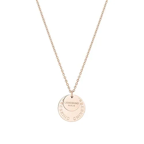 Liebeskind Berlin LJ-0684-N-45 Kette - Elegante Damenkette aus poliertem Edelstahl in IP Roségold, 45 cm verstellbar. Perfekt kombinierbar und ideal als Geschenk für jeden Anlass.