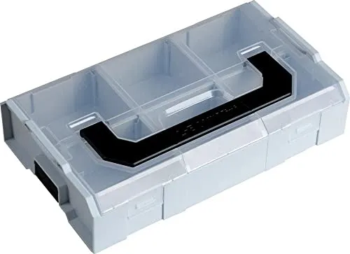 L-BOXX Mini Deckel Transparent lichtgrau/schwarz