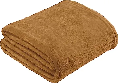 REDBEST Microfaserdecke Amarillo - Fleece-Wohndecke für kuschelige Momente - Bettdecken: Extra weiche Fleece-Wohndecke aus Teddyfleece, ideal für gemütliche Abende, pflegeleicht und waschbar.