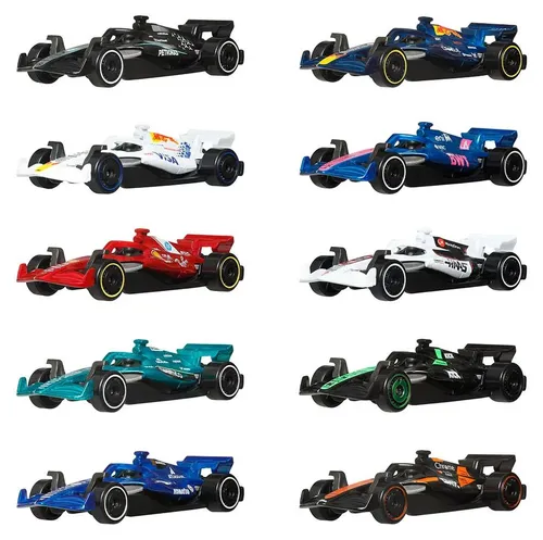Mattel F1 2025 Formel 1 Rennautos von Hot Wheels