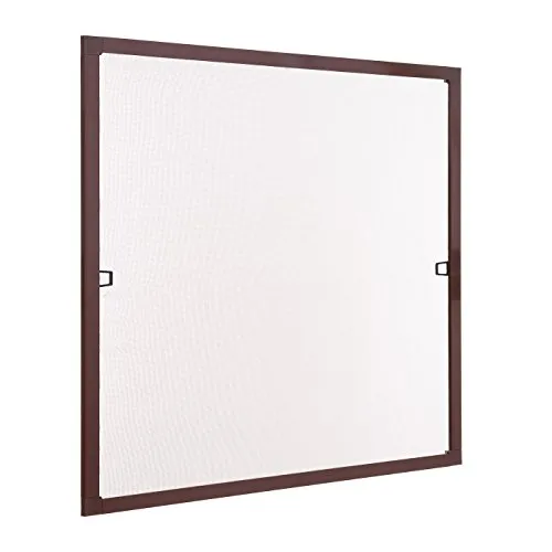 ventanara Insektenschutz-Fensterrahmen in braun von Ventanara