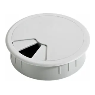 Hettich Kabeldurchlass, ø 60 mm, grau