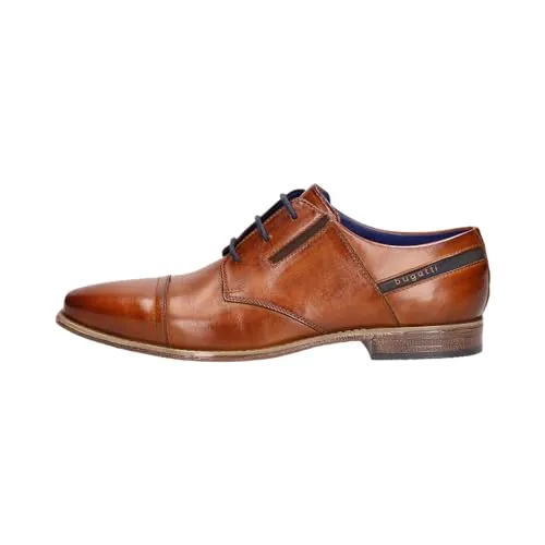 bugatti Herren Businessschuhe Cognac, 45 EU von Bugatti