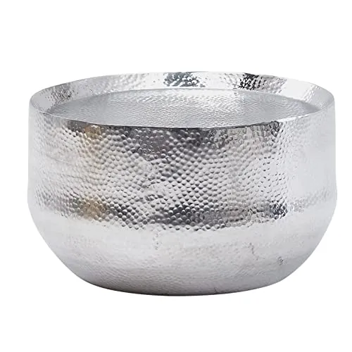 FINEBUY Couchtisch FB30286 in silber von FineBuy