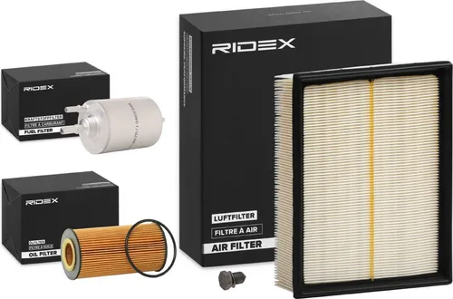 RIDEX Filterset Inspektionspaket Filtersatz für AUDI A4 Avant (8ED, B7) A4 Limousine (8EC, B7) für SEAT Exeo ST (3R5)