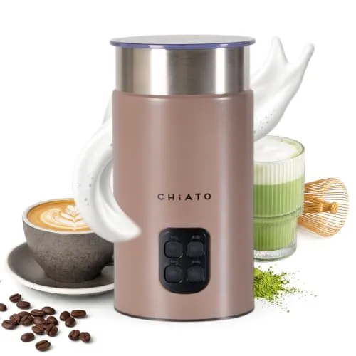 CHiATO milkPLAY Elektrischer Milchaufschäumer