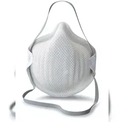 Moldex Atemschutzmaske Klassiker 2400, FFP2 NR D, 20 Stück - Einwegschutzmasken mit FFP2 Schutzklasse, ideal für Bau und Industrie. Geringer Atemwiderstand und DuraMesh-Technologie sorgen für hohen Tragekomfort und Langlebigkeit.