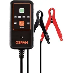 OSRAM Autobatterie-Ladegerät BATTERYcharge 901, 6 V / 12 V, 1 A - Fahrzeugbatterie-Ladegeräte mit automatischem Ladezyklus für Blei-Säure- & Lithium-Batterien. Ideal für Winterbetrieb und Start-Stop Fahrzeuge.