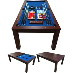 Billardtisch Billard Billard-Spiel 7 FT Messung 188 x 96 cm Neue mod. Blue Sky