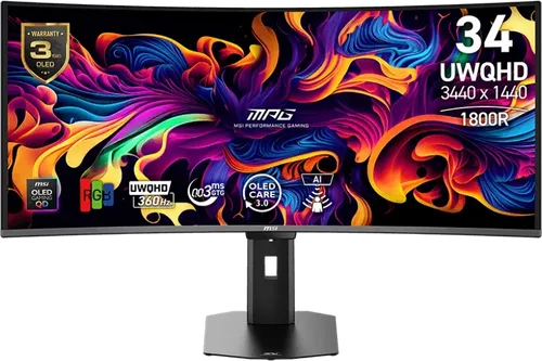 MSI MPG 341CQR QD-OLED X36 Gaming Monitor