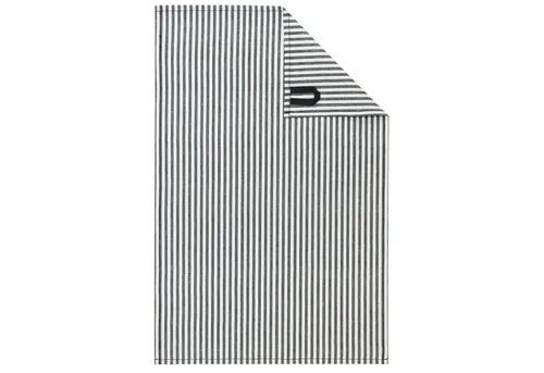 Cawö Home Geschirrtuch Cuisine Zoom Streifen 121, (1-tlg) in schwarz von Cawö Home