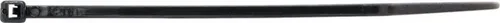 Kabelbinder L.580mm B.12,7mm PA schwarz - UV-stabilisiert 100St. / Btl. - Sonstige Elektroinstallationsartikel, selbstverlöschend und temperaturbeständig von -40 °C bis +85 °C, ideal für anspruchsvolle Anwendungen mit hoher Zugbelastung.