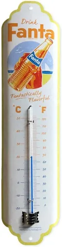 Nostalgic-Art - Retro Metall-Thermometer Innen Aussen Analog - Fanta