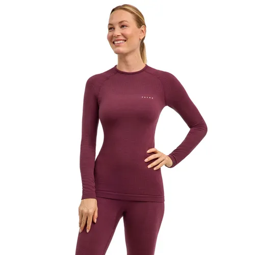Falke Damen Langarmshirt Wool-tech barolo (8526) (8526) XL