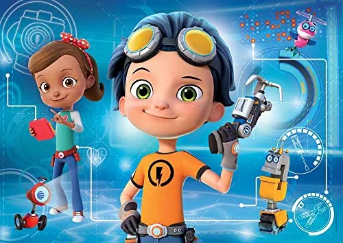Clementoni 24063 – Rusty Rivets Maxi Puzzle, 24 Teile