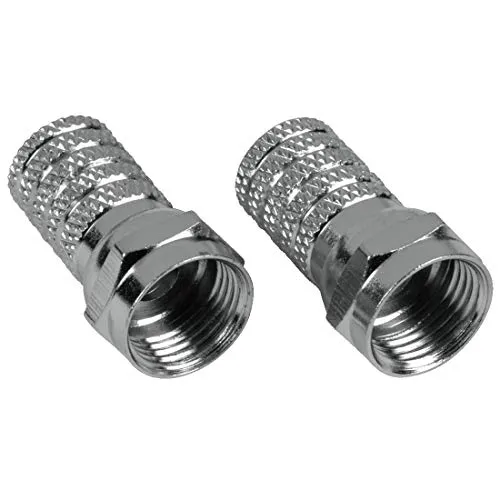 Hama F-Stecker 5,8 mm; 2 Stück