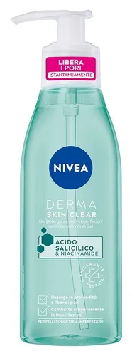 Nivea Derma Skin Clear Gel Detergente Viso Anti Imperfezioni 150ML