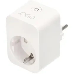 WiFi Smart Tuya Schuko-Stecker mit Energiemonitor 16A 3680W EDO777486 Edo Solutions
