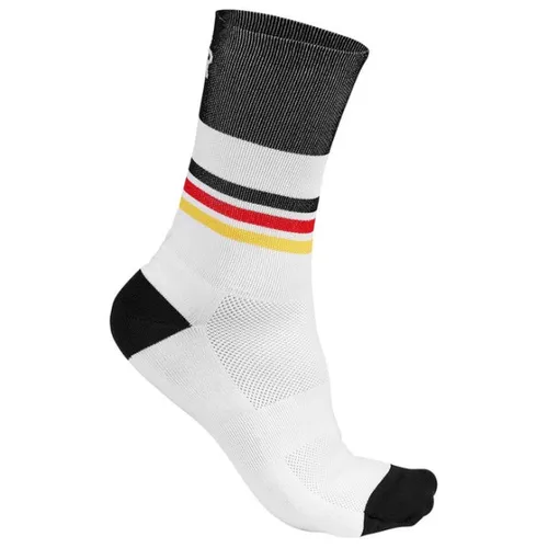 Bioracer - German Classic Socks 2023 - Radsocken 45-47 - XL | EU 45-47 weiß