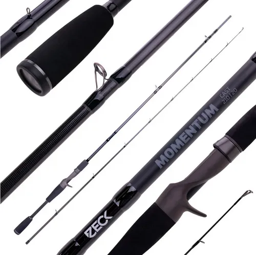 Zeck Momentum Cast 2,10m 5-20 Gramm - Hochwertige Angelrute für Barsch und Zander - Unisex Angelrute mit 10 Rutenringen, ideal für Süßwasserangeln. Perfekt für Zander und Barsch, bietet herausragende Wurf- und Fangleistung.