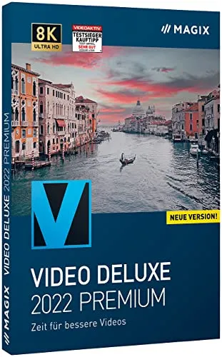 MAGIX Video deluxe 2022 Premium (Film Software)