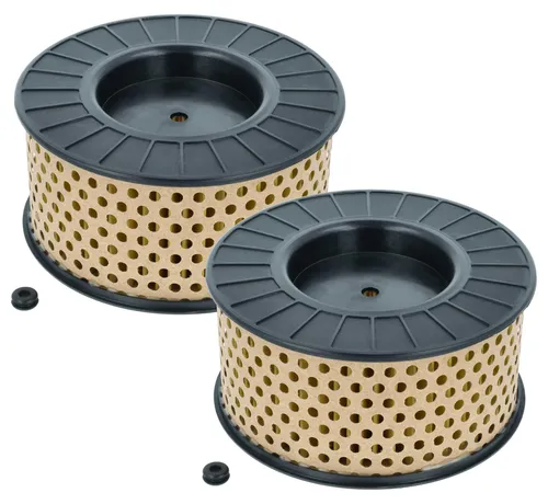 vhbw Filterset Ersatz für Stihl 4221-141-0300, 4221 141 0300 für Trennschleifer - 2x Luftfilter Orange Schwarz