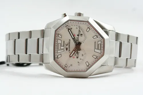 Chronotech Ego Armbanduhr Stahl Chronograph RW0079 Neu