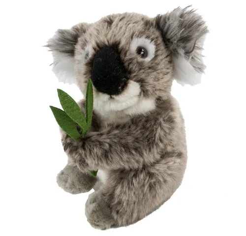 Uni-Toys Kuscheltier Koalabär Kuscheltier mit Blatt 16 cm Uni-Toys